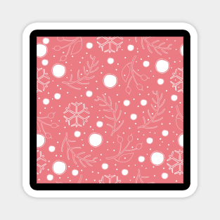 Winter Pattern Magnet