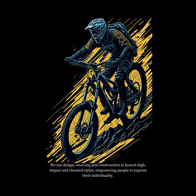 Fearless Downhill by D.W.P Apparel