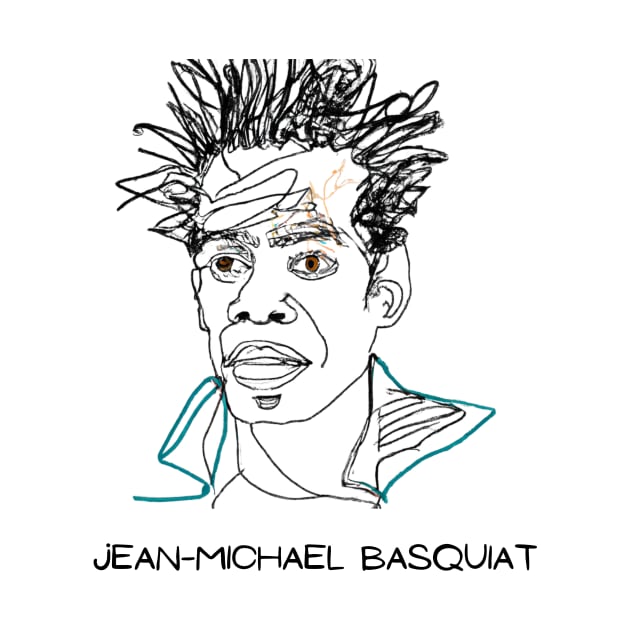 Jean Michael Basquiat Shirt Design by WrittersQuotes