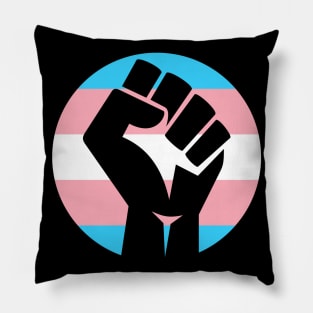 Transgender Pride Fist Pillow