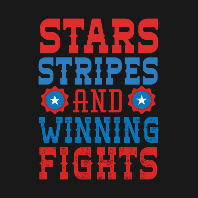 Stars Stripes And Winning Fights by Eugenex