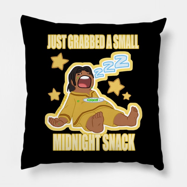 Midnight Snack Pillow by Sunset-Spring