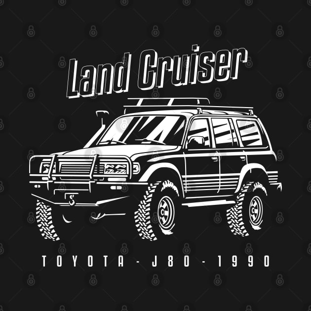 Toyota Land Cruiser J80 by celengan