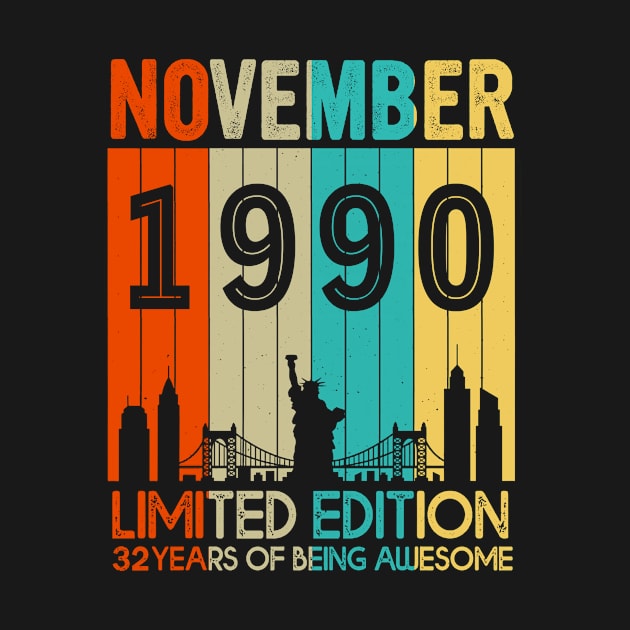 Vintage November 1990 Limited Edition 32 Years Of Being Awesome by sueannharley12