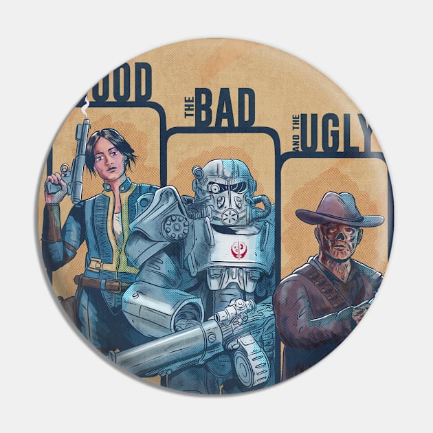 Fallout Pin by ribandcheese