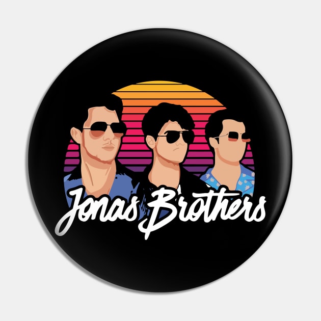 The Jonas Brothers Pin by Lula Pencil Art