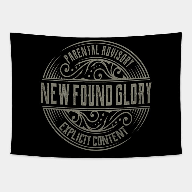 New Found Glory Vintage Ornament Tapestry by irbey