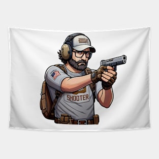 Tactical Man Tapestry