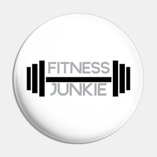 Fitness Junkie Pin