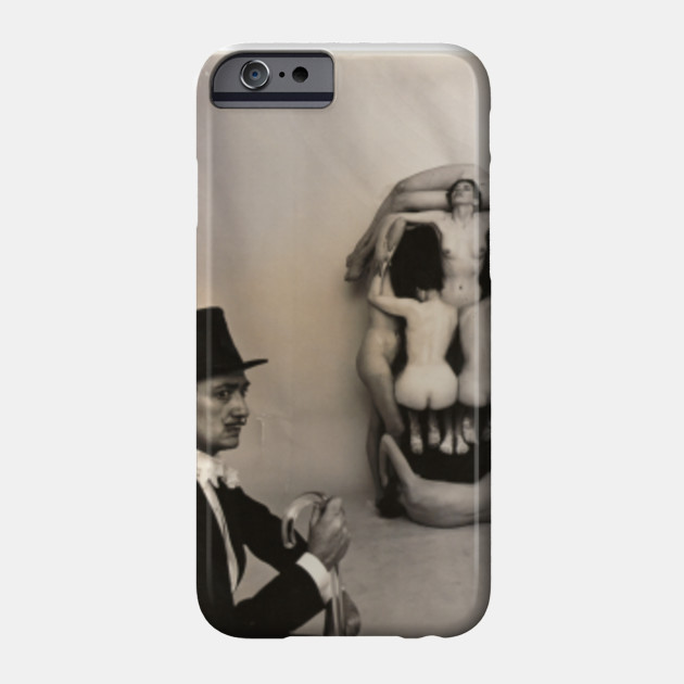 In Voluptas Mors With Salvador Dali Salvador Dali Phone Case