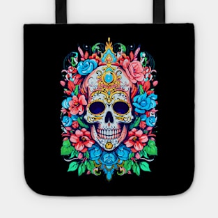 El Dia de los Muertos Day of the Dead Anime Inspired Tote