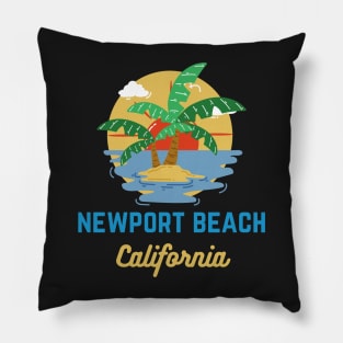 Newport Beach California Pillow