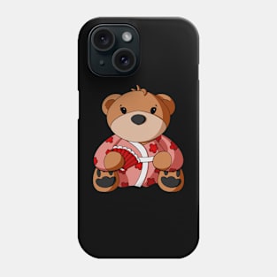 Geisha Teddy Bear Phone Case