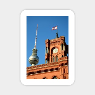 Rotes Rathouse Berlin Magnet