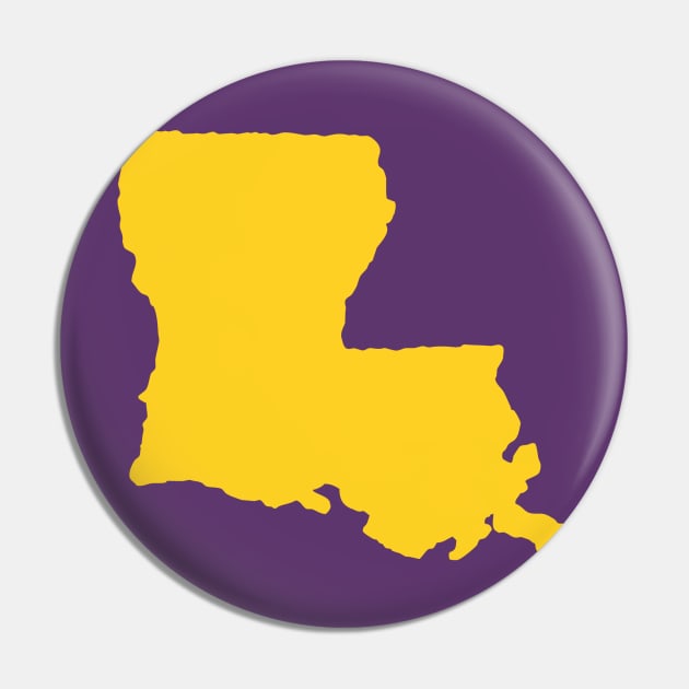 Purple & Gold Pin by HoustonFan