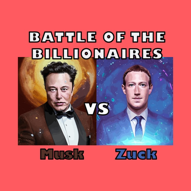 ZUCK VS. MUSK - OFFICIAL T-SHIRT by Musk vs. Zuck