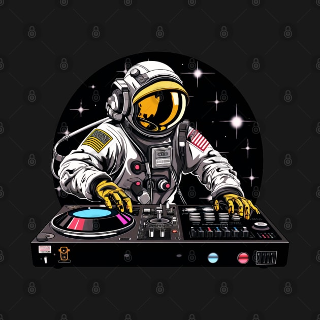 Dj Astronaut by OscarVanHendrix