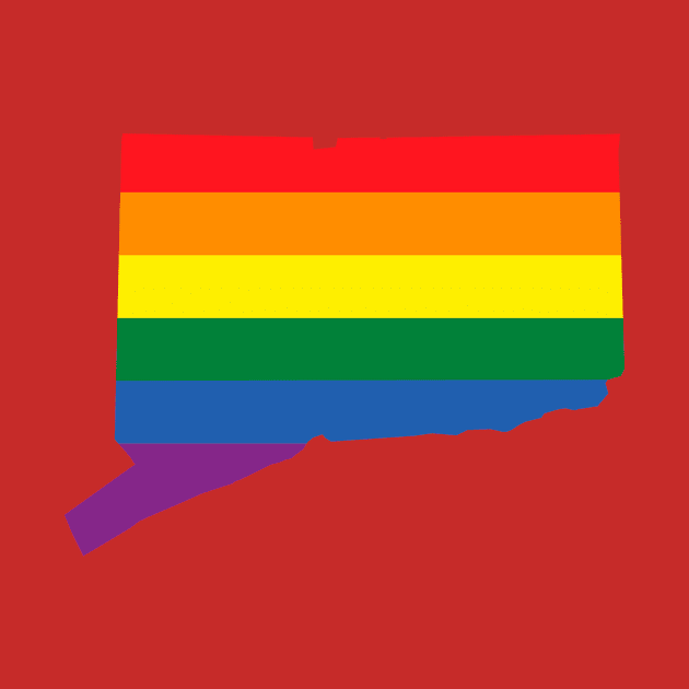 Connecticut state LGBT Pride by FiftyStatesOfGay