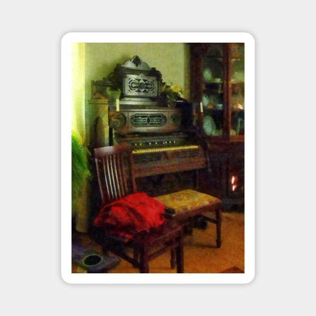 Organ in Parlor Magnet by SusanSavad