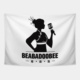 "Beabadoobee" Minimalistic design of an Chinese Singer Tapestry