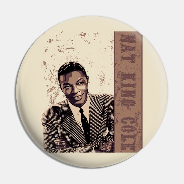 Nat King Cole // Jazz / American Pin by Degiab