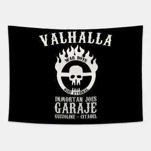 Valhalla garaje Tapestry