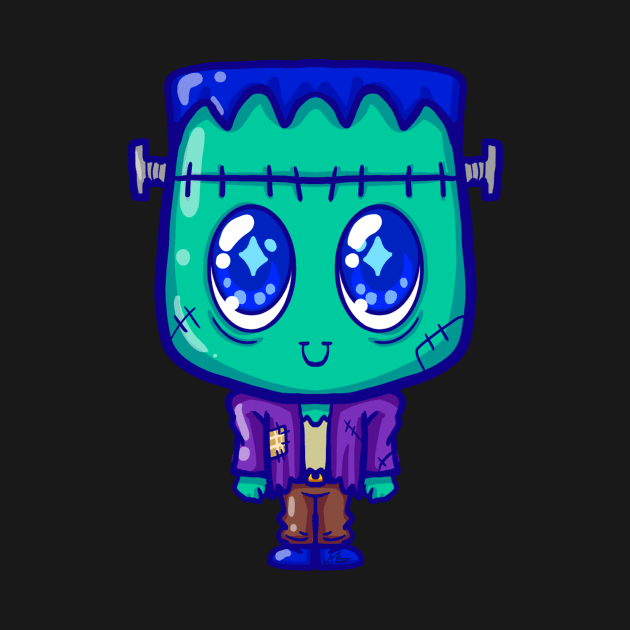 Cute little monster Frankenstein by koneko