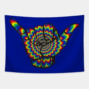 Psychedelic Good Vibes Tapestry