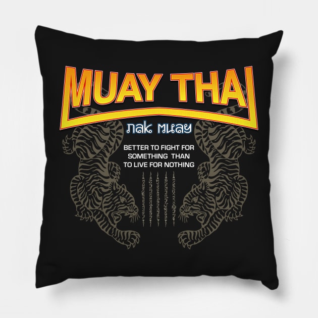 Muay Thai Fighter Pillow by GuardUp