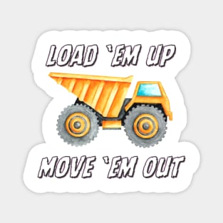 dump truck Magnet