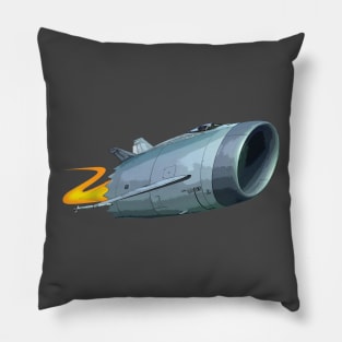 Funny Jet fighter Pillow