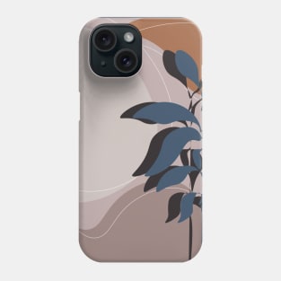 abtract leaves Phone Case