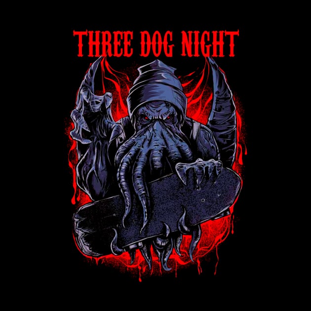 THREE DOG NIGHT BAND MERCHANDISE by Rons Frogss