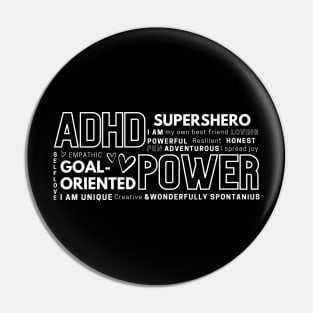 ADHD is my superpower Pin