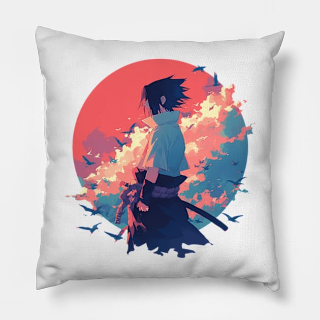 sasuke Pillow by peterdoraki