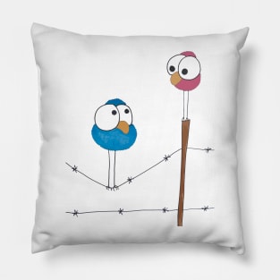 birds of a feather Pillow