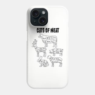 CUTS OF MEAT Phone Case