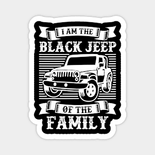 Jeep Of The Family Magnet