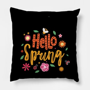 Hello Spring Pillow