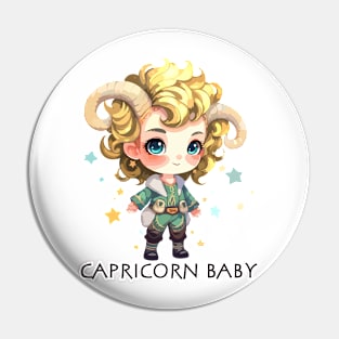 Capricorn Baby 1 Pin