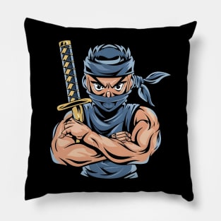 Ninja warrior Pillow