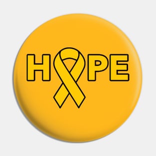 Go Gold with Hope Pin