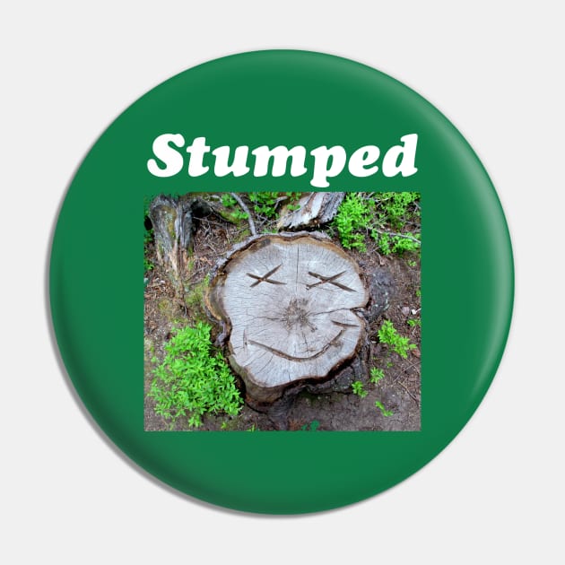 Stumped Pin by Comic Dzyns