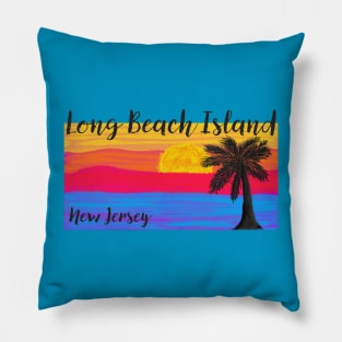 LBI Sunset Pillow