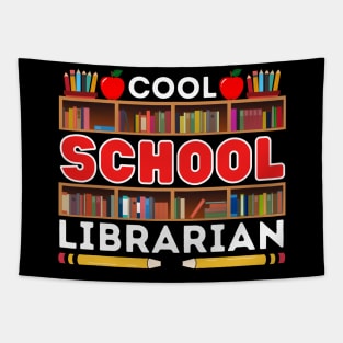 Cool School Librarian Tapestry