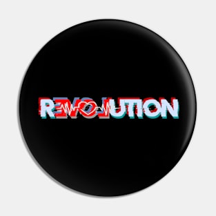 There is love in revolution Pin