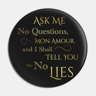 Blood and Honey- No Lies Pin