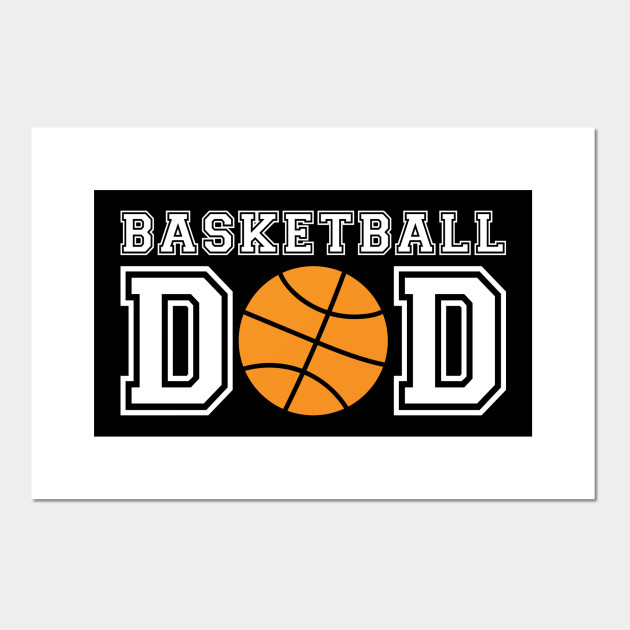 Mens Basketball Dad T Shirt Basketball Gift For Father Basketball