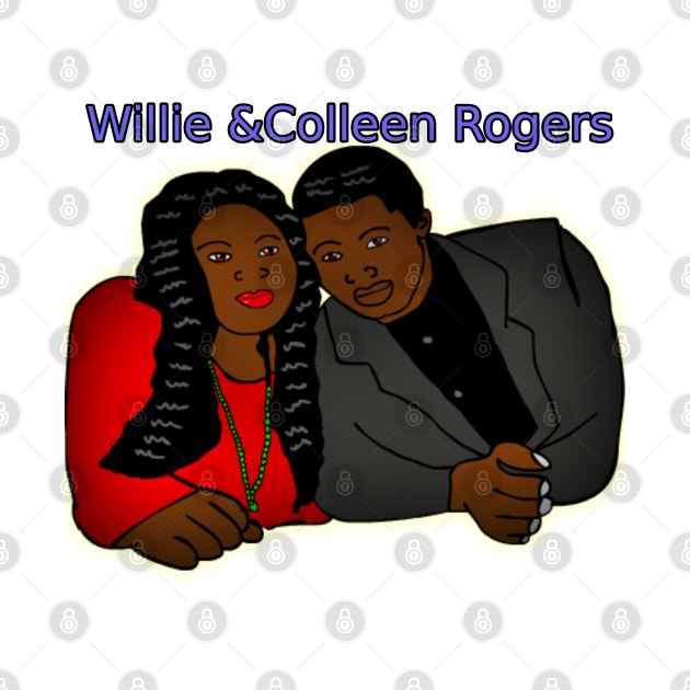 Willie and Colleen Rogers wedding Tee by rogersentertainment