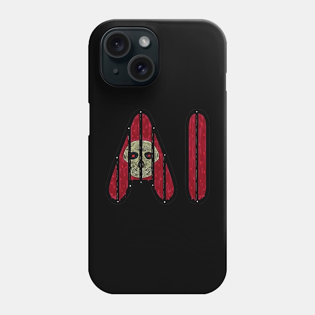 AI Artificial Intelligence Phone Case by Mark Ewbie